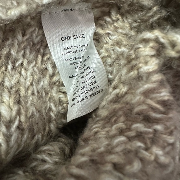 Hinge Textured Knit Women's Sweater in Brown - Picture 6 of 6